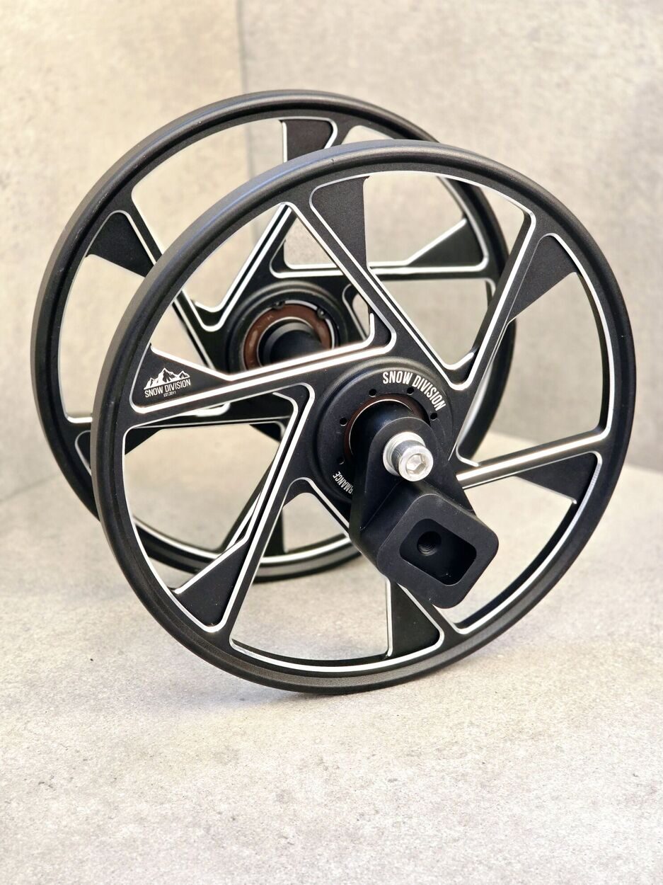 Комплект увеличенных колёс задней подвески Snow Division High Performance 10" Ski-Doo