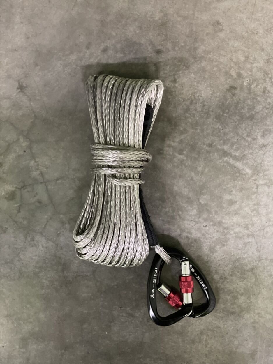 Трос с карабинами для эвакуации